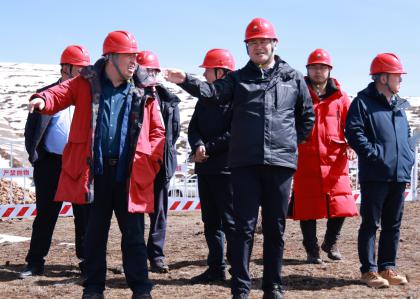 风电公司党委书记、董事长吴平带队赴...